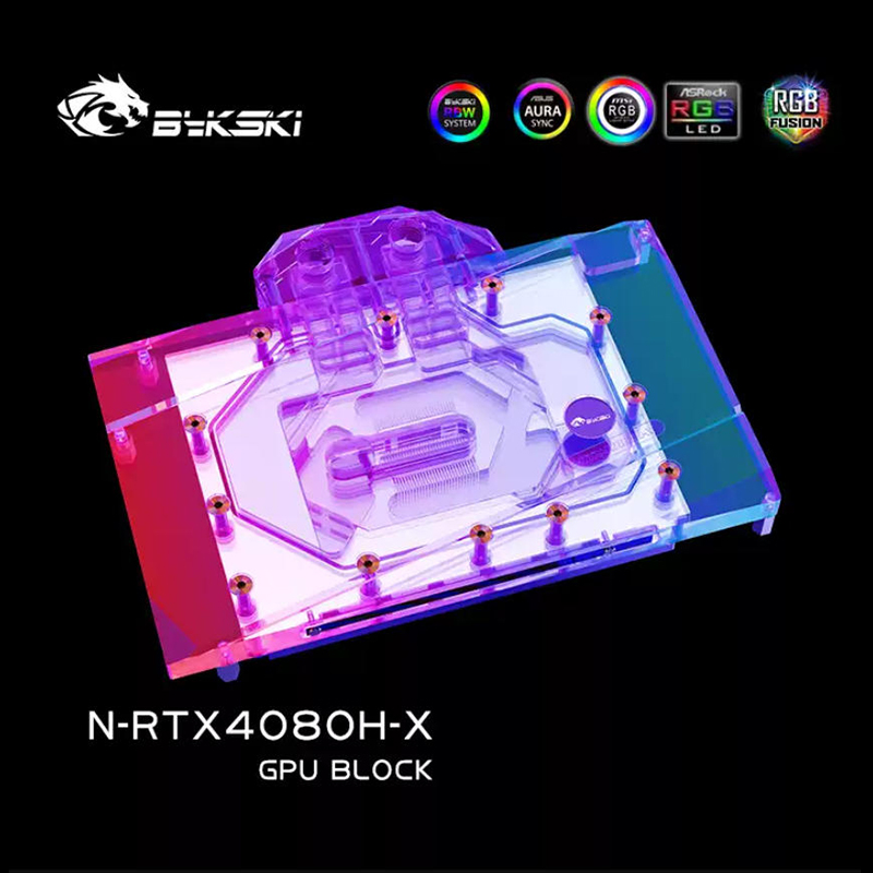 Rtx 4080 Water Cooling Block - Bykski GPU Water Block untuk NVIDIA