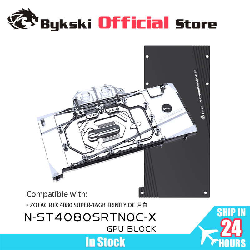 Bykski N-ST4080SRTNOC-X Blok G - Rtx 4080 Water Cooling Block ulasan dan harga