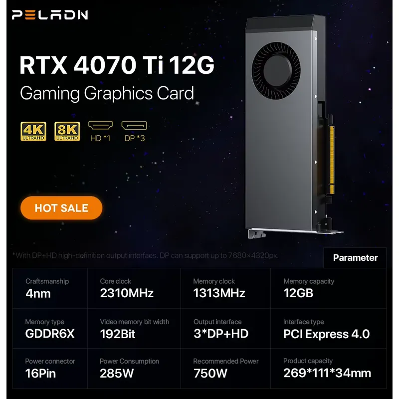 Penjualan Panas Kartu Grafis G - Rtx 4070 Ti Super 16Gb ulasan dan harga