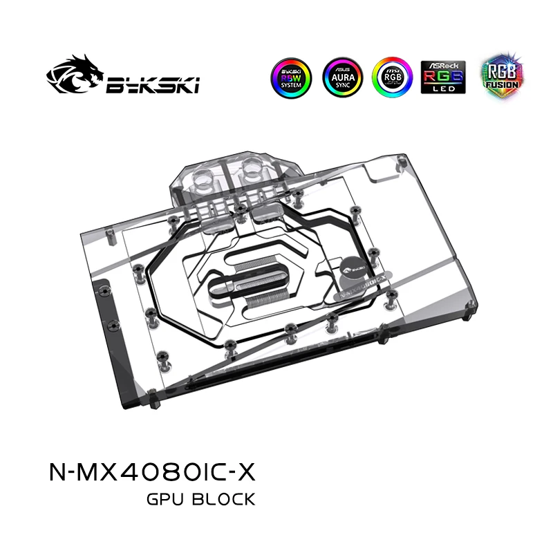 Blok GPU Bykski N-MX4080IC-X u - Rtx 4080 Water Cooling Block ulasan dan harga