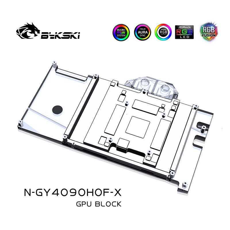 Bykski N-GY4090HOF-X Blok GPU  - Rtx 4090 Water Block Full Cover ulasan dan harga