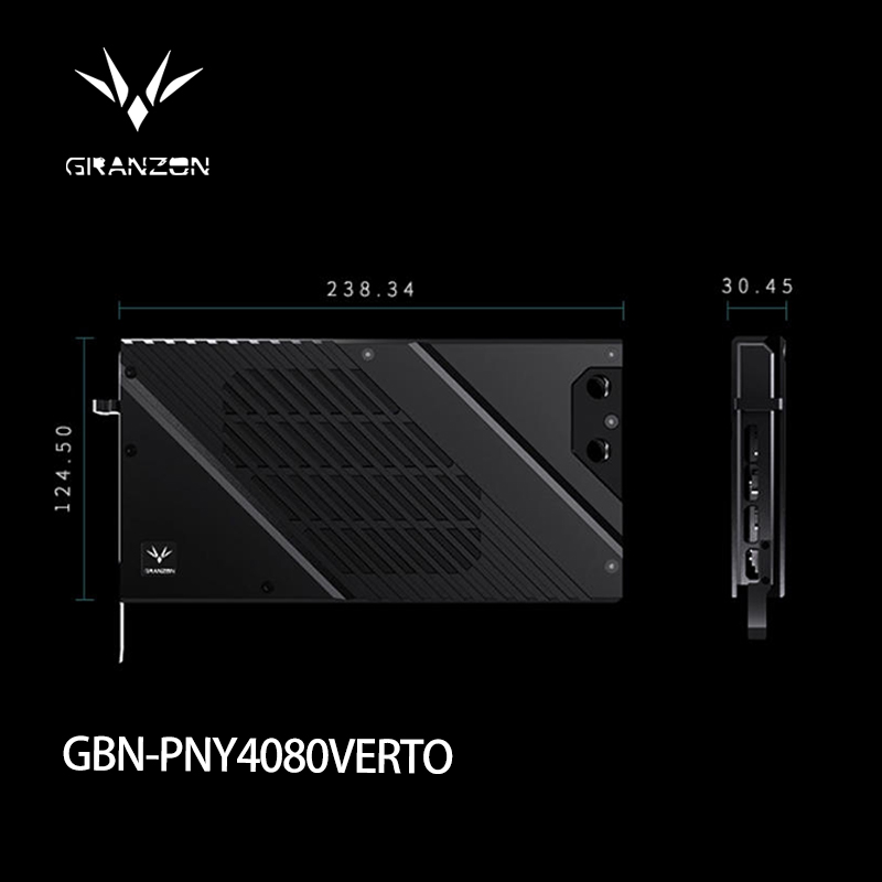 Granzon GBN-PNY4080VERTO Water - Rtx 4080 Water Cooling Block ulasan dan harga