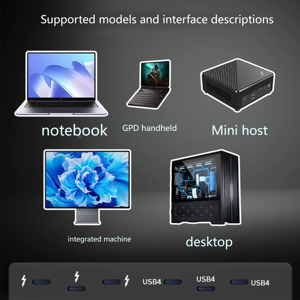 Adaptor Oculink Thunderbolt US - Oculink Gpu Dock Station ulasan dan harga